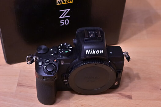 Body Nikon Z50 unter 150 Auslösungen - Händlerrechnung 08/2021
