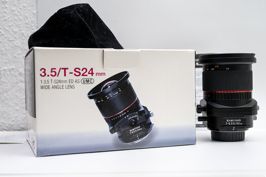 Tilt/Shift SAMYANG 3,5/T-S24mm ED AS UMC