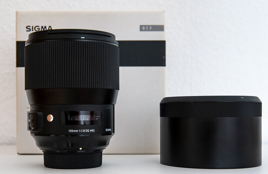 Sigma 135mm f1.8 DG HSM Art für Nikon F