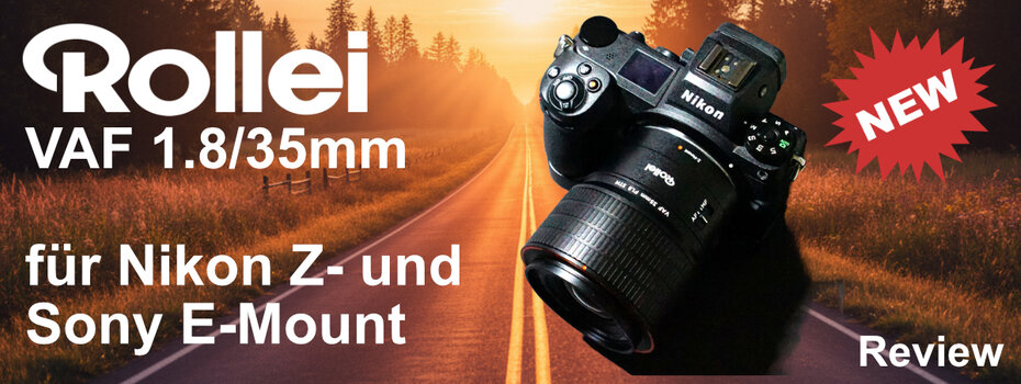 Rollei VAF 35mm 1.8 für Nikon Z