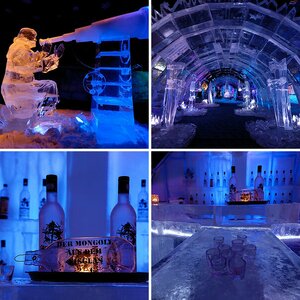 Eisskulpturen