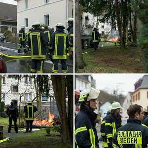Feuer im Garten