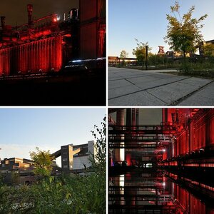 Abendfotografie auf Zollverein
