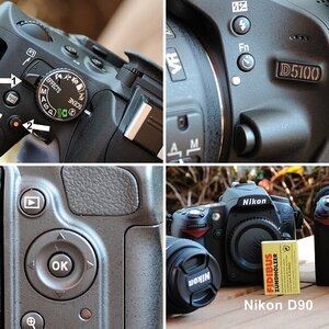D5100 Menüs