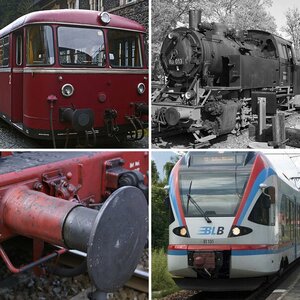 Eisenbahnen - gestern und heute