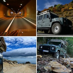 Ein Landy in den Pyrenäen