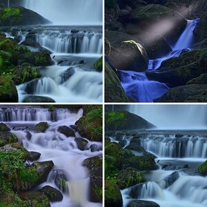 Wasserfälle in Triberg Langzeitaufnahmen