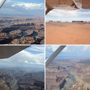 aus dem Flieger