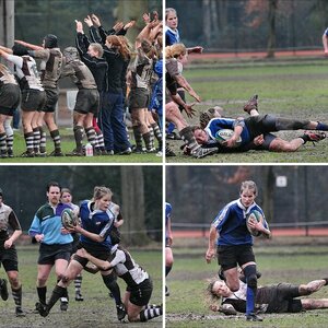 St. Pauli Rugby Frauen März 2009