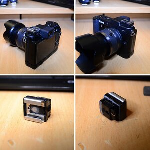 Nikon1 Blitzschuhadapter