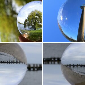 Glaskugel Fotografie