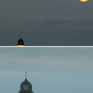 2015 Supermond und Blutmond