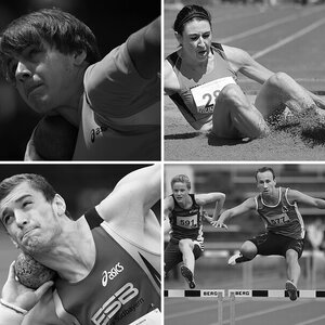 Bayerische Leichtathletikmeisterschaften 2014 - s/w