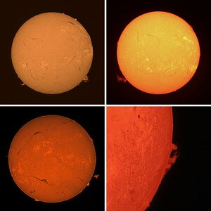 Sonne H-Alpha