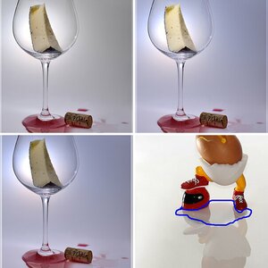 Spiegelversuche/Blitzlicht