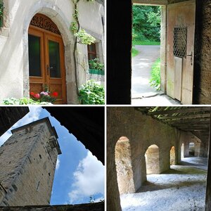 Ausflug durch die mittelalterliche Stadt (Rothenburg)