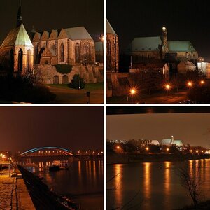 Magdeburg bei Nacht