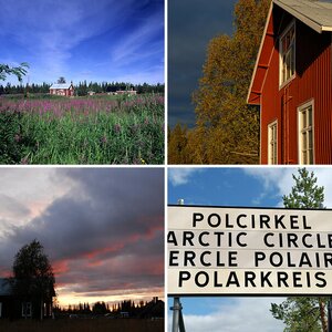 Wildnisdorf Solberget Sommer