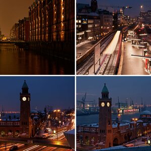 Hamburg bei Nacht