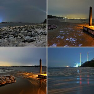 Wittenbergen Nacht, Januar und Februar 2010