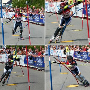 Inline Alpin-Slalom WM Finale in Unterensingen