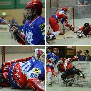 Hallensport Skaterhockey, wie geht's besser?