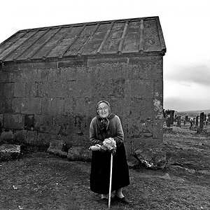 the old laughing lady black white
