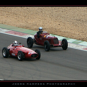 Maserati auf dem Oldi-Grand-Prix 2007