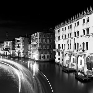 Blick von der Rialtobrücke auf den Canale Grande