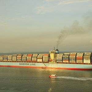 Sally Maersk, auslaufend Tanjung Pelepas