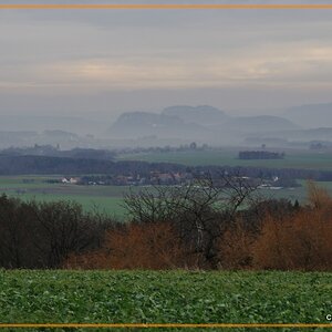 Borsberg - Blick Richtung Königstein