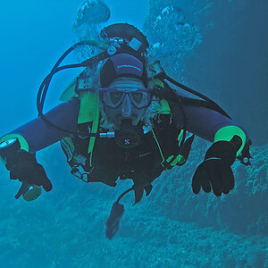 Taucher, Mallorca, Cala Fe
