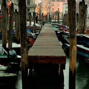 Venedig - Links vom Fischmarkt