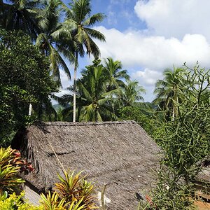 Dorf am Sepik