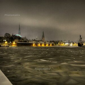 Lübeck, mit gratis HDR-Software bearbeitet, Kamer Nikon P7000