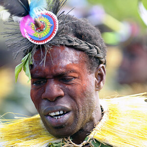 New Ireland Dancer - Malagan Festival