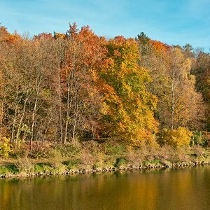 Isar im Herbst 2010