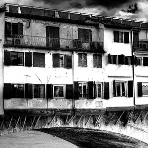 Florenz, Brückenhäuser 05 / 2010