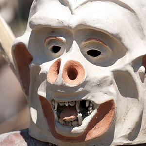 Asaro Mudman - auf dem Mask Festival