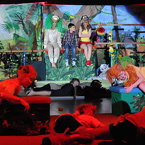 Kinderturn-Show (Affen-stark und Löwen-schlau)