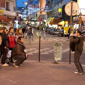 Place de Clichy Gruppenfoto