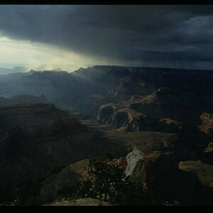 Grand Canyon bei Gewitter