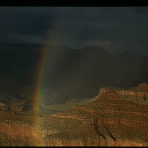 Grand Canyon Bald scheint die Sonne wieder