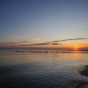 Sonnenaufgang in Zempin