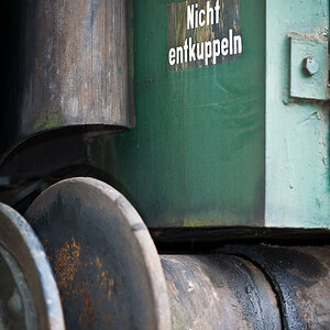 Bahnhof Muggendorf 10.04.2011
"Nicht entkuppeln"
