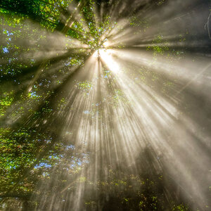 Gischt und Sonne