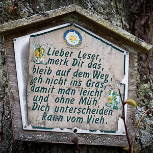 In unmittelbarer Nähe der Burg Pottenstein