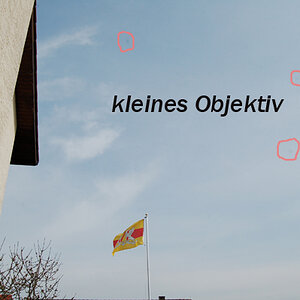 mit dem kleinen Ojektiv ohne heranzoomen fotografiert