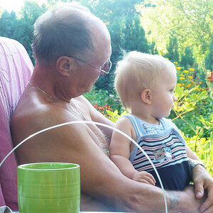 June 2010 / grandpa and grandson