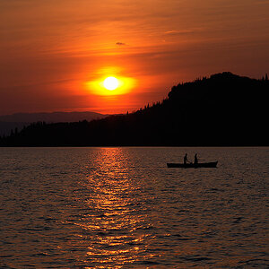 gardasee sunset